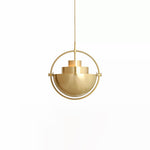 Bild in Gallery-Viewer laden, Adjustable Metal Hemisphere Plug-In Swag Pendant