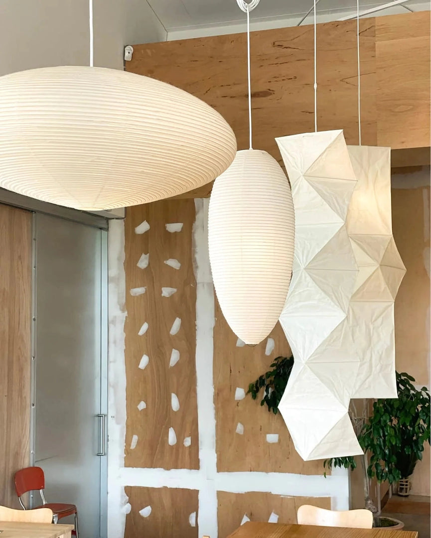 Mulberry Paper Plug-In Pendant Light