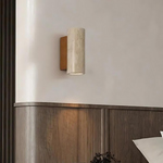 Load image into Gallery viewer, Wabi-Sabi Aura Travertine Wall Light