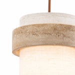 Cargar imagen en el visor de la Galería, Travertine ring front detail