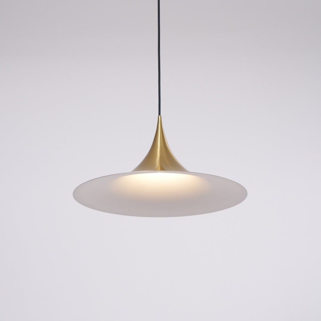 Arch-Shaped Aluminum Plug-In Pendant Light