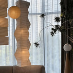 Charger l'image dans la visionneuse de galerie, Textured Washi Paper Swag Pendant Light