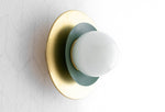 Load image into Gallery viewer, Artivo Modern Layered Globe Ceiling Light with Brass Finish for Living Room, Bedroom and Bathroom
