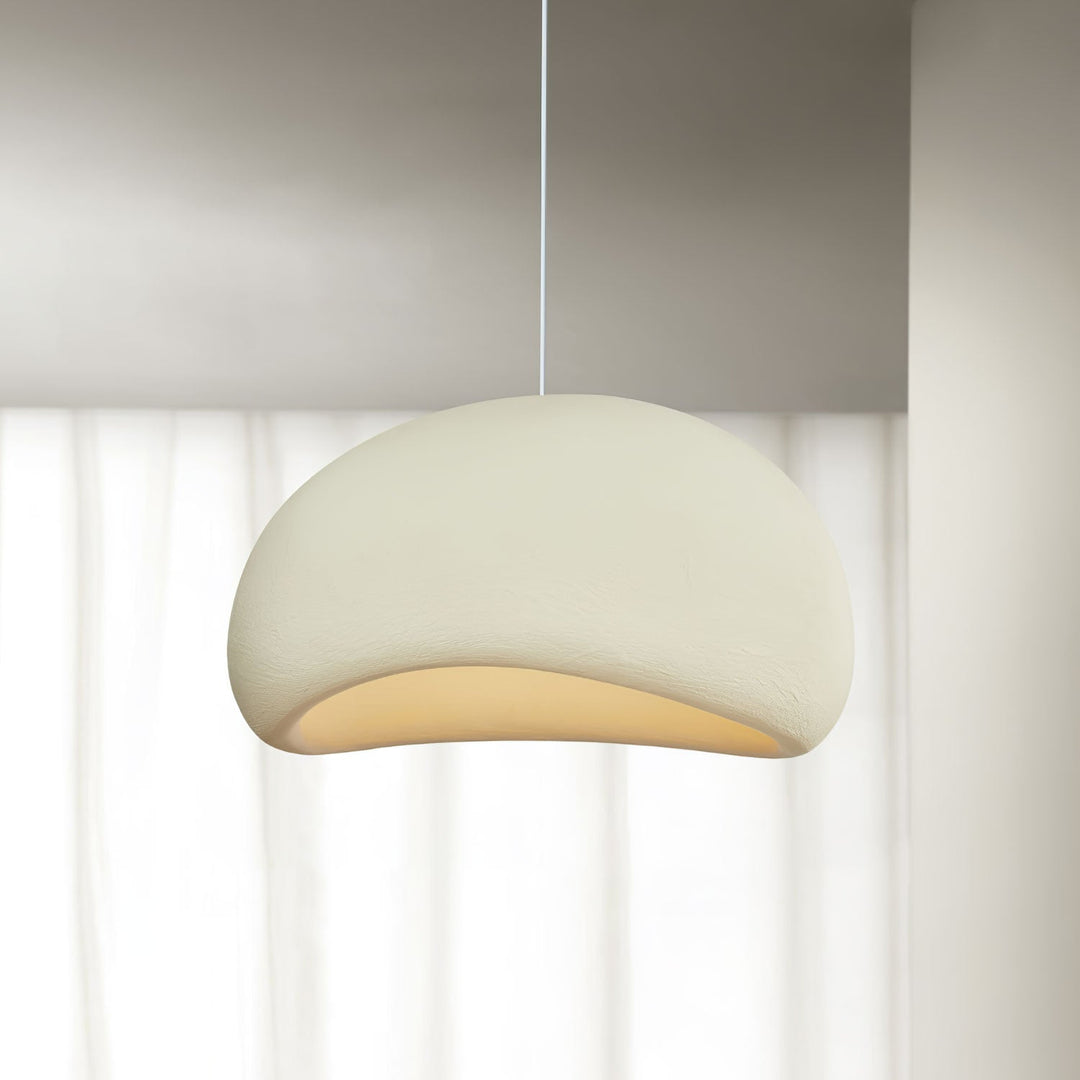 Sculptural Polystyrene Plug-In Pendant Light