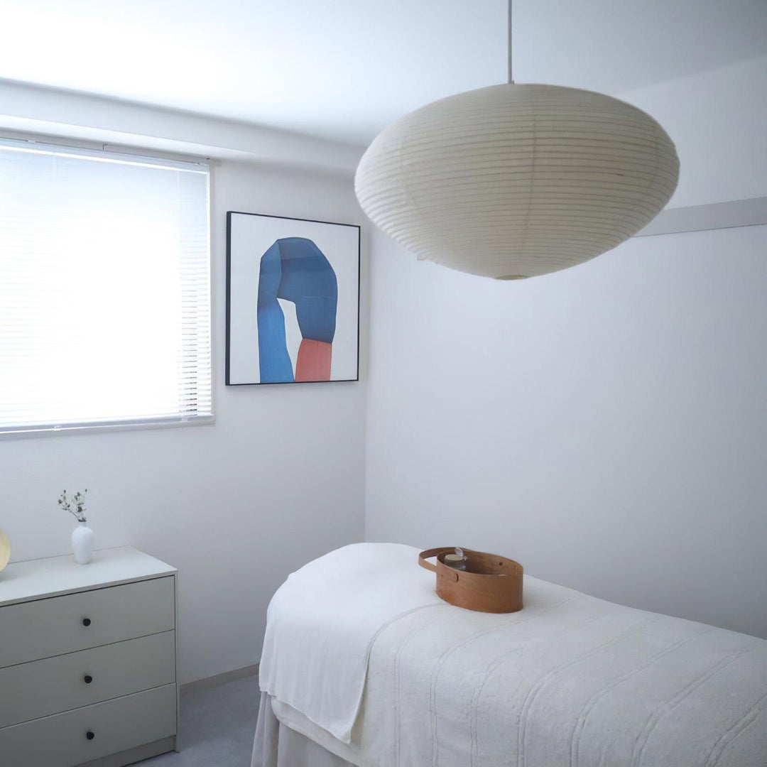 Mulberry Paper Plug-In Pendant Light