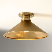 Aurenza Modern Industrial Flush Mount – Elegant Ceiling Lamp for Residential Interiors