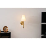 Bild in Gallery-Viewer laden, Organische Glas-Scoop-Wandlampe – Minimalistische Moderne Dekorative Ambient-Wandleuchte für Wohnzimmer