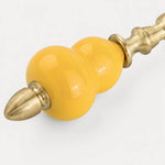 Cargar imagen en el visor de la Galería, Ceramic cabinet handle detail and size view