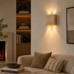 Load image into Gallery viewer, Natural Travertine Wall Sconce