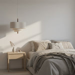 Load image into Gallery viewer, Softlume Wave Linen Shade Pendant Lamp - Modern Light for Dining Room
