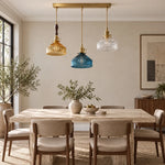 Load image into Gallery viewer, Colored Glass Pendant Light