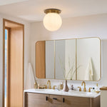 Cargar imagen en el visor de la Galería, Lámpara de techo empotrada Rivolence - Minimal Globe Brass Lighting
