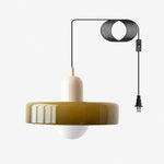 Charger l'image dans la visionneuse de galerie, Bauhaus Colorful Glass Plug-In Pendant Light