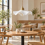Bild in Gallery-Viewer laden, Vintage Ceramic Wave Pendant Lamp