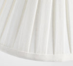 Load image into Gallery viewer, Luvora Pleated Shade Floor Lamp - Adjustable Linen Light in Farmhouse Style

