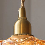 Bild in Gallery-Viewer laden, Vintage Rose Glass Pendant Lamp