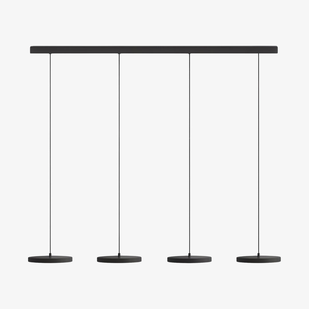 Feranox Skulpturale runde Pendelleuchte im modernen Stil für die Beleuchtung des Esstisches