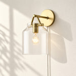 Bild in Gallery-Viewer laden, Hanton Modern Minimalist Nordic Plug-In Wall Sconce for Bathroom and Hallway