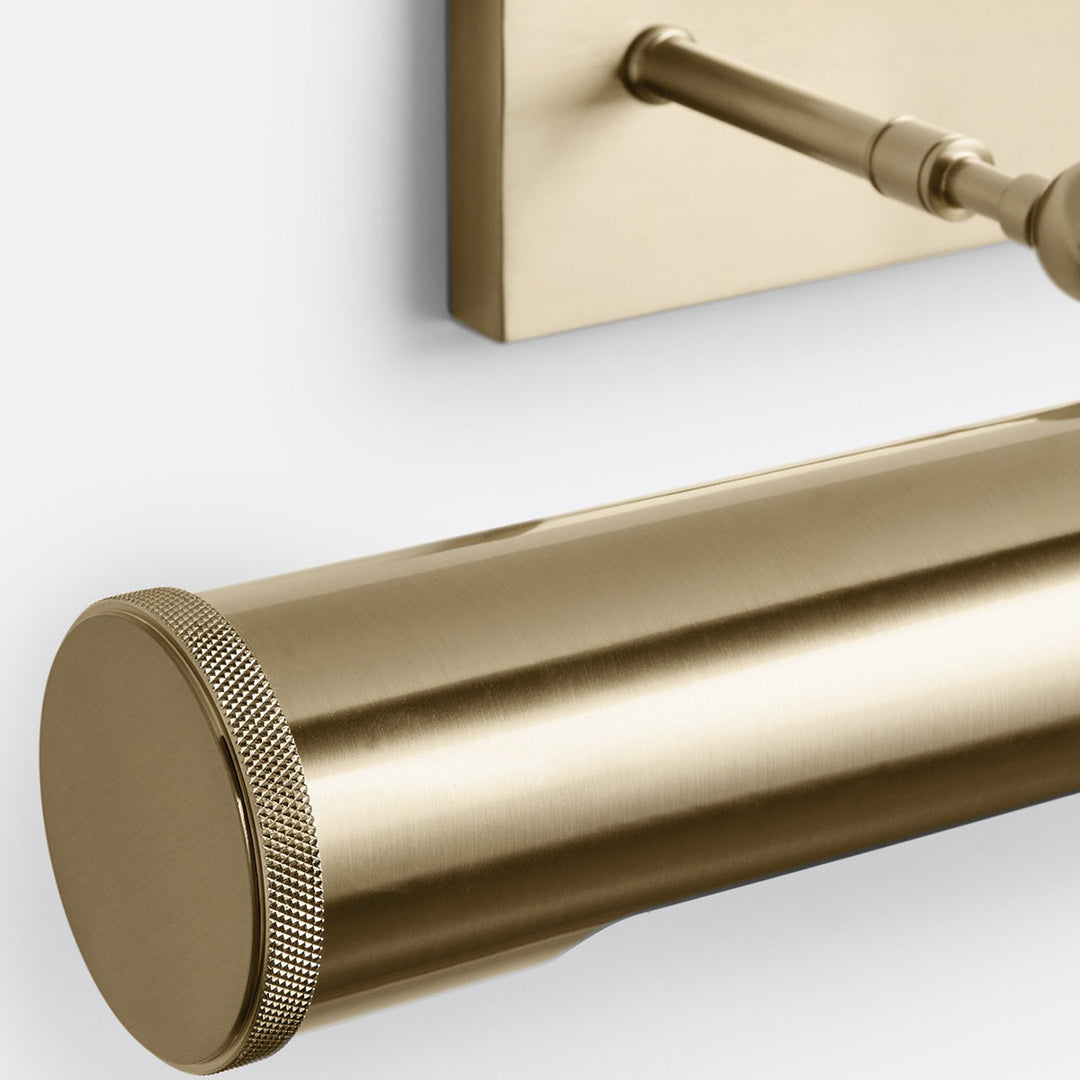 Modo Picture Light - Classic Arch Design Brass Art Light for Gallery Wall