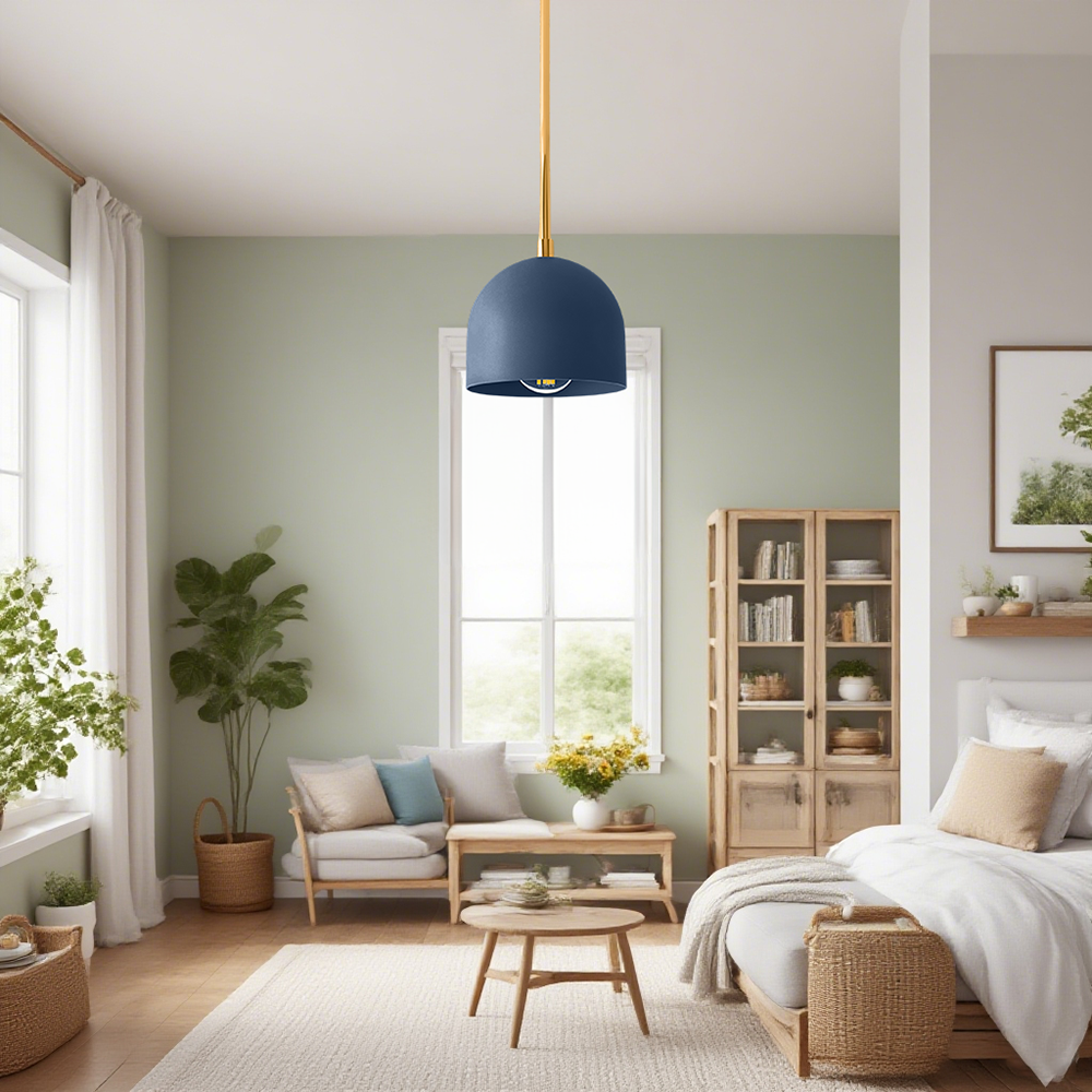 Suspension Farmhouse – Suspension Vanity avec dôme coloré