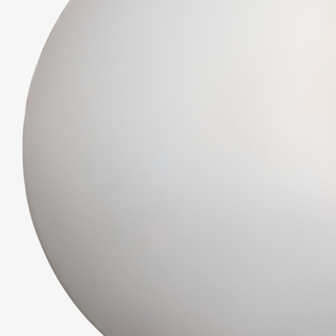 Applique Murale Globe en Pierre Naturelle Élégante OrbisMuse - Lumière Minimaliste pour Couloirs