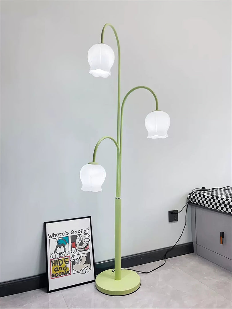 Lámpara de pie Bell Orchid