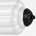 Cargar imagen en el visor de la Galería, Eloise fluted milk-glass plug-in wall sconce