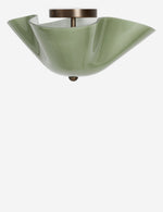 Bild in der Galerieansicht laden, Bellina Glass Flush Mount — Modern Contemporary Ceiling Light Fixture for Living Rooms

