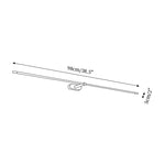 Cargar imagen en el visor de la Galería, Lámpara de pared recargable lineal Kady
