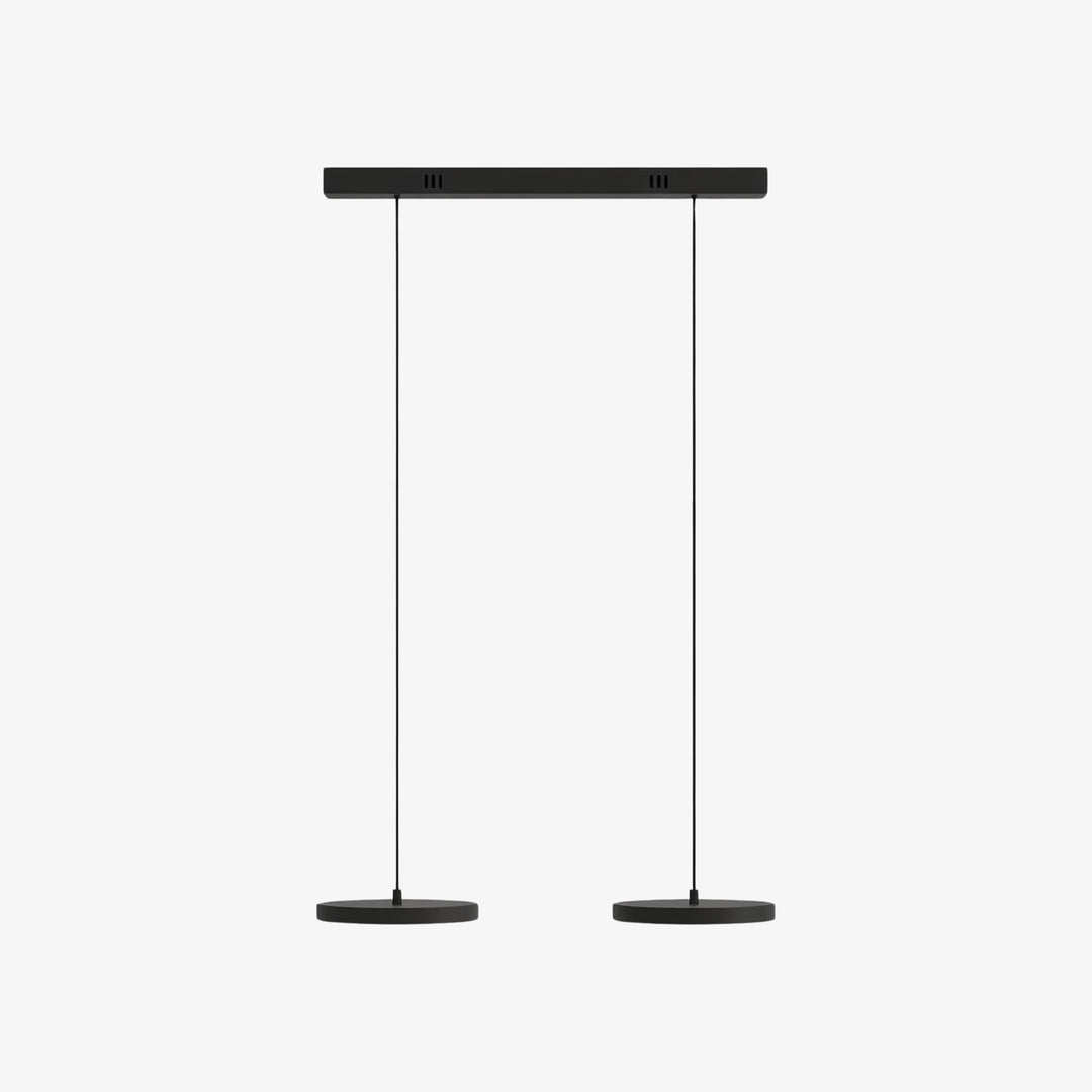 Feranox Skulpturale runde Pendelleuchte im modernen Stil für die Beleuchtung des Esstisches