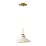 Charger l&#39;image dans la visionneuse de galerie, Aurenza Modern Farmhouse  Cone Pendant Light – Dimmable Kitchen and Entryway Lighting
