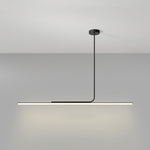 Charger l&#39;image dans la visionneuse de galerie, Lustre de salle à manger décoratif contemporain avec interrupteur à bouton-poussoir et peinture blanche
