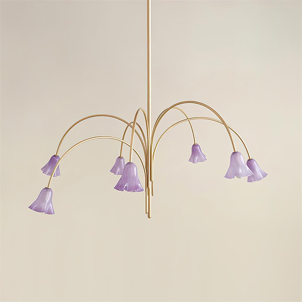 Bellina Modern Blooming Flower Chandelier – Soft Ambient Lighting for Contemporary Spaces