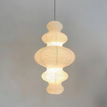 Load image into Gallery viewer, Stacked Mulberry Paper Swag Pendant