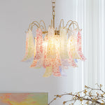 Load image into Gallery viewer, Mazzega Murano Glass Chandelier

