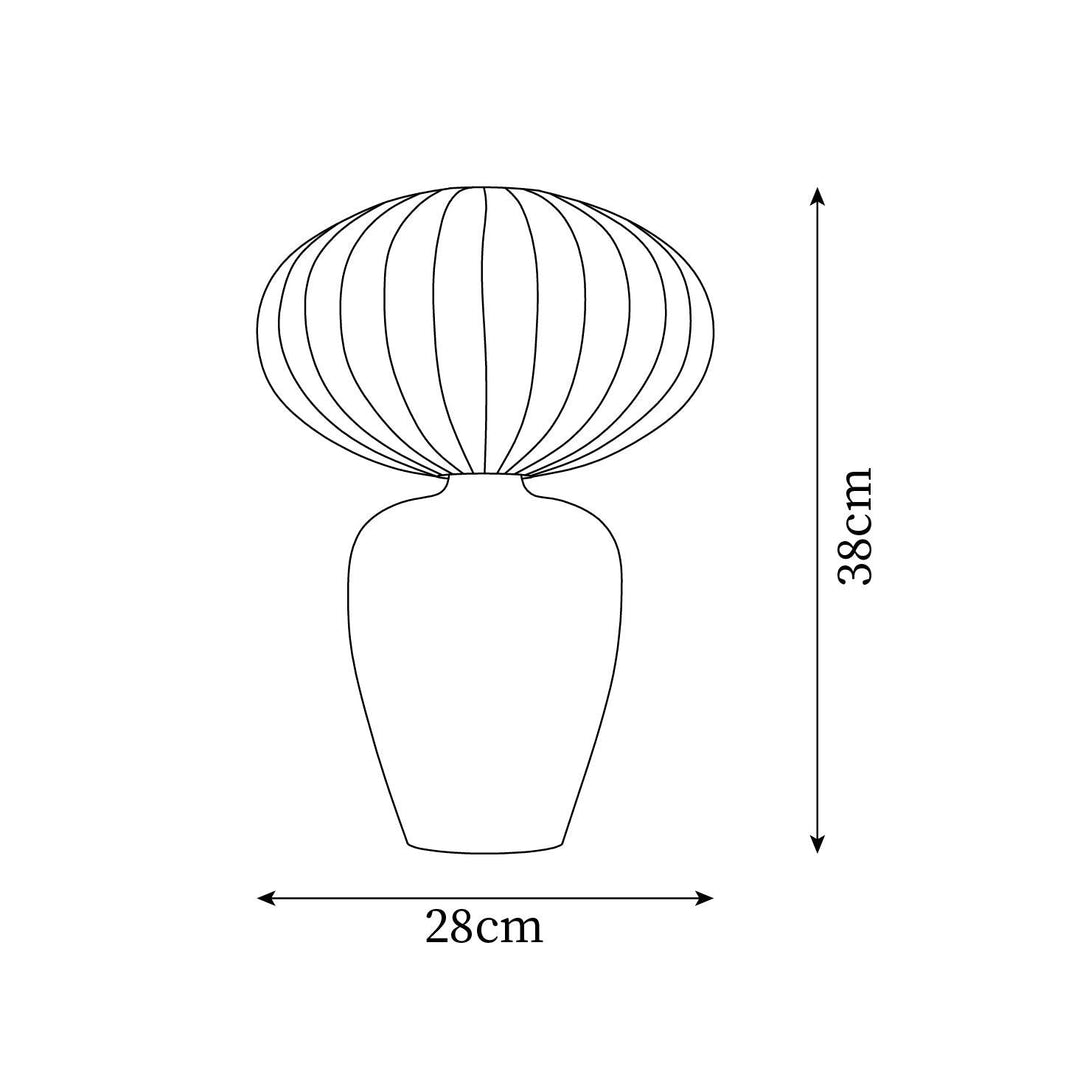 Baiser Tischlampe