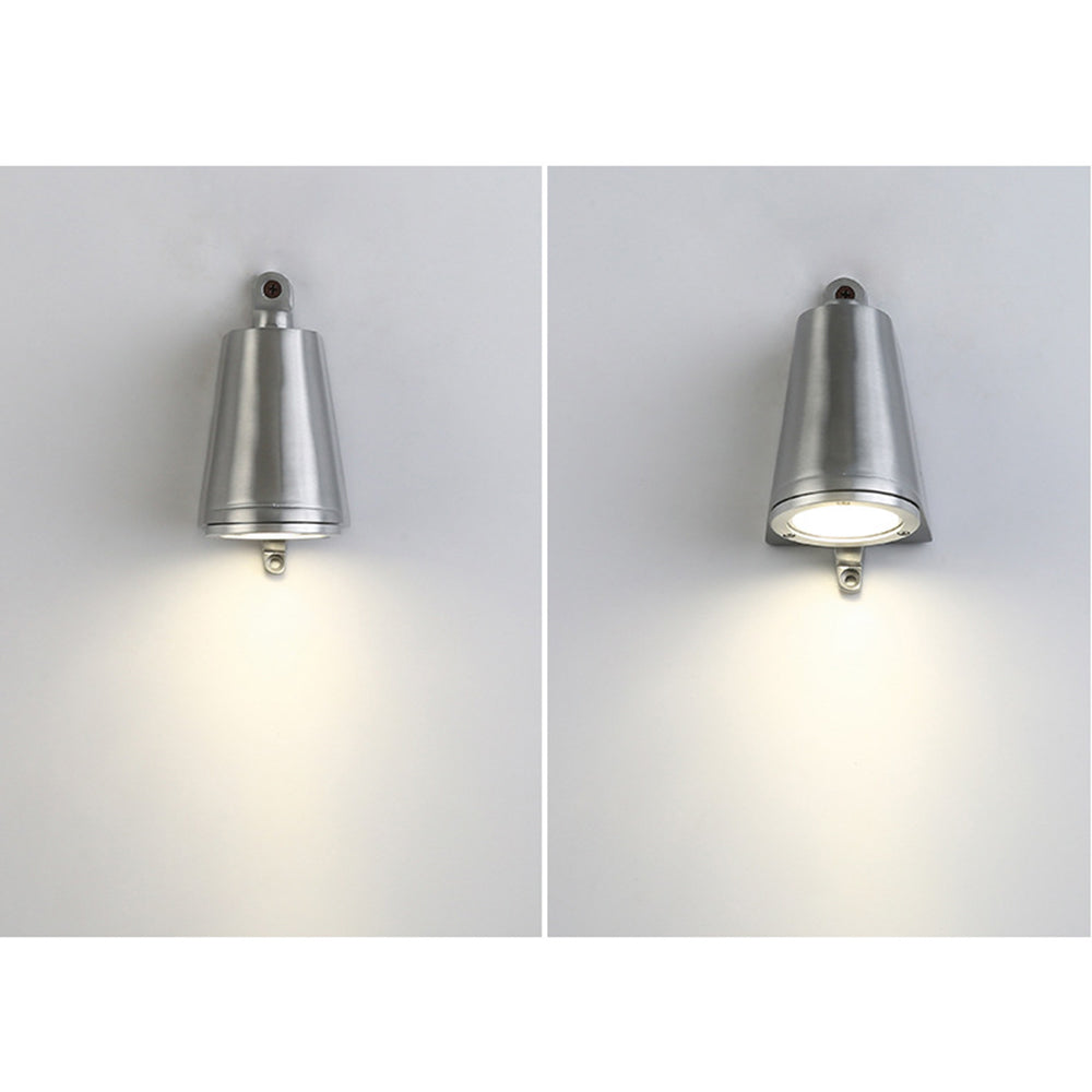 Luz de Pared Exterior Industrial Metálica en Forma de Campana IP65 Impermeable