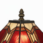 Load image into Gallery viewer, TiffStar Stained Glass Table Lamp – Vintage Style Stained Glass Suitable for Bedrooms and Living Rooms