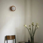 Load image into Gallery viewer, Nordic Minimalist Natural Wood LED Wall Light