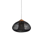 Bild in Gallery-Viewer laden, Woven Rattan Wood Plug-In Pendant Light