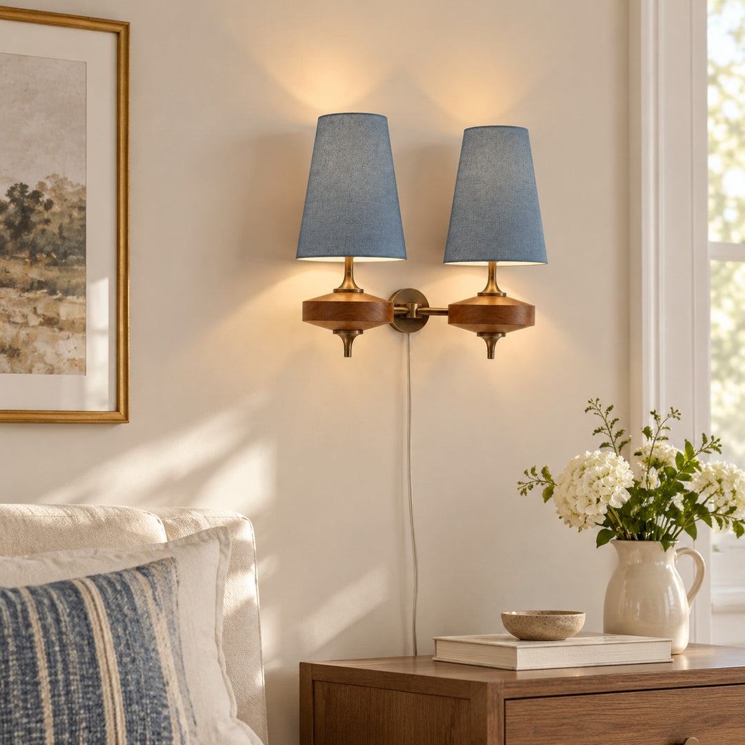 Hour Rho Plug-In Wall Sconce