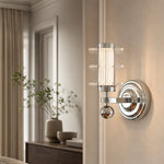Cargar imagen en el visor de la Galería, Bauhaus Ribbed Acrylic LED Wall Sconce