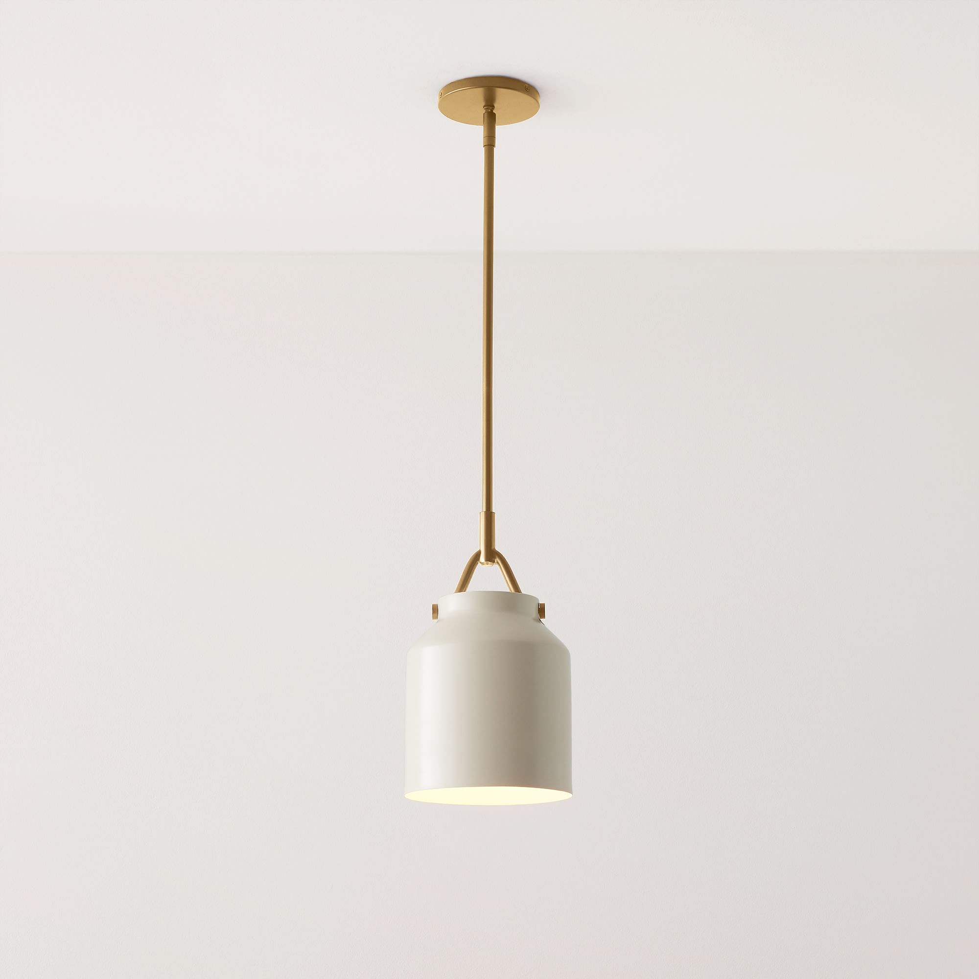 Hanton Nordic Metal Morandi Metal Pendant Light — Nordic Minimalist Fixture
