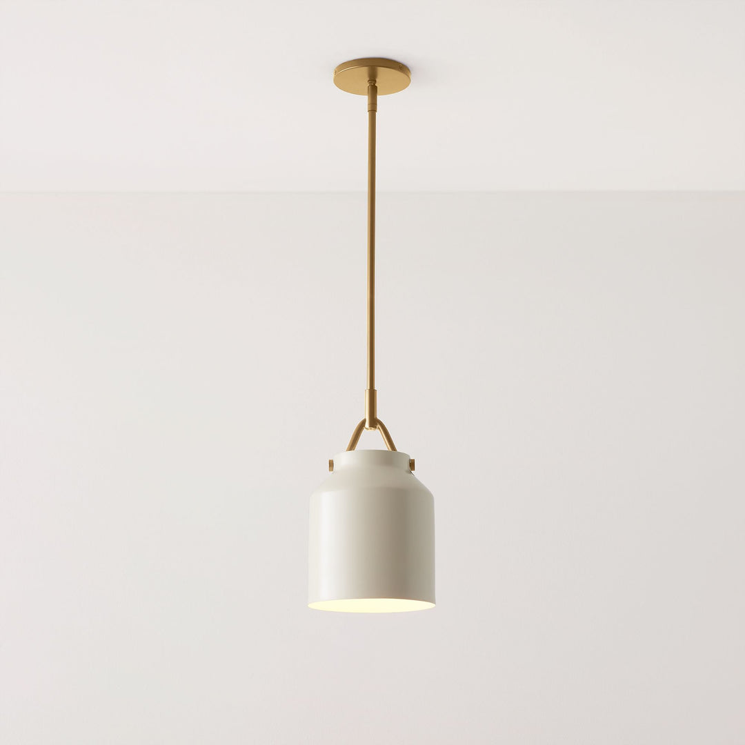 Lampe suspendue en métal Morandi Hanton Nordic Metal — Luminaire minimaliste nordique 