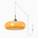 Load image into Gallery viewer, Potivus Sculptural Glass Plug-In Pendant Light