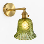Load image into Gallery viewer, Green Glass Wall Sconce