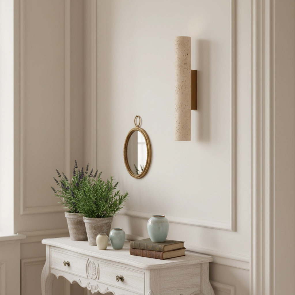 Applique murale contemporaine Velstrix à forme géométrique épurée - Style intérieur moderne pour couloir