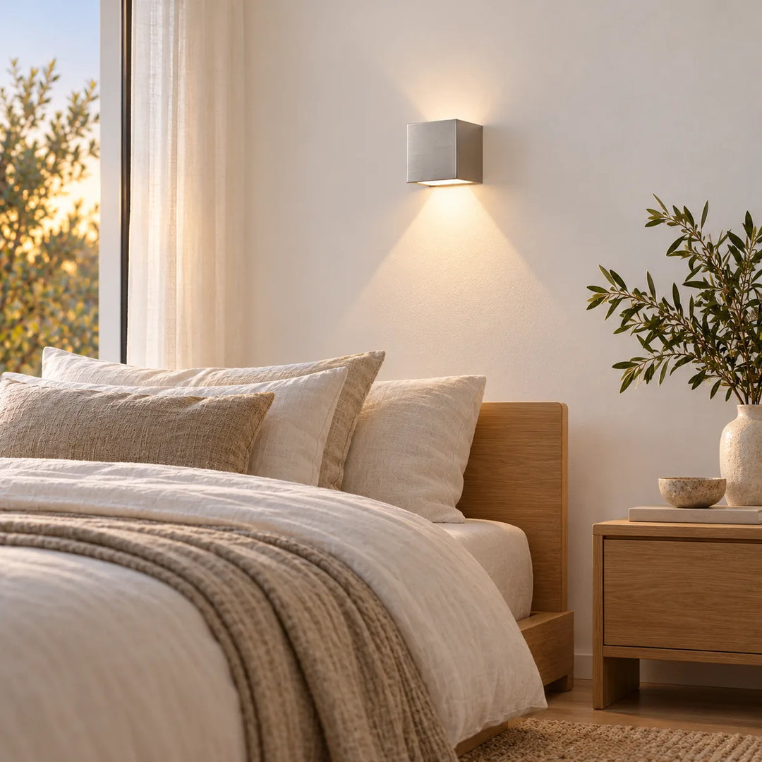 Small Wall Cube for a Bedside Mark