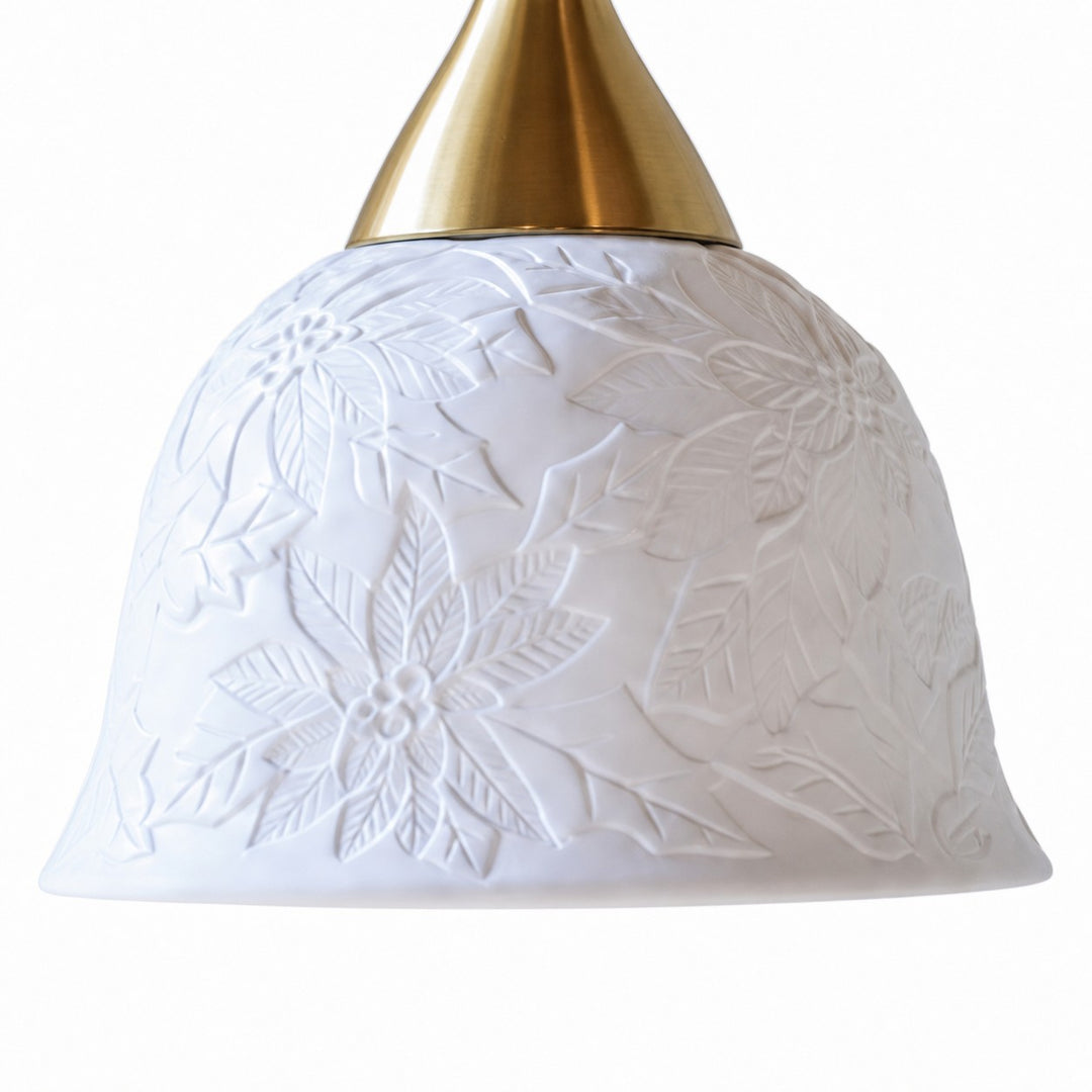 French Style White Single Pendant Chandelier
