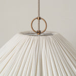 Bild in Gallery-Viewer laden, Blossine geschichtete Leinenpendelleuchte – Sanftes Umgebungslicht für Wohnzimmer und Eingänge